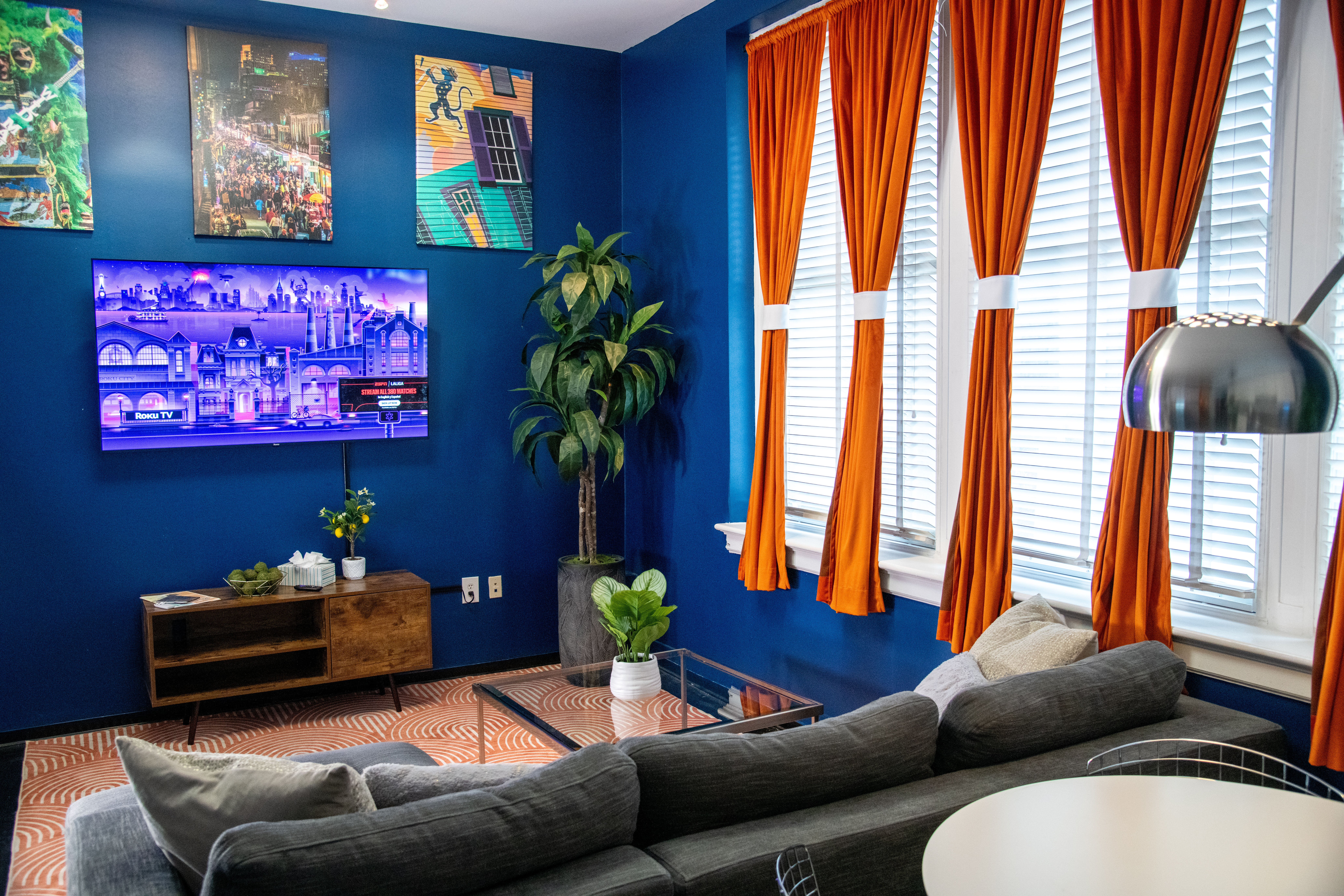 Local art and vibrant energy meet New Orleans style.