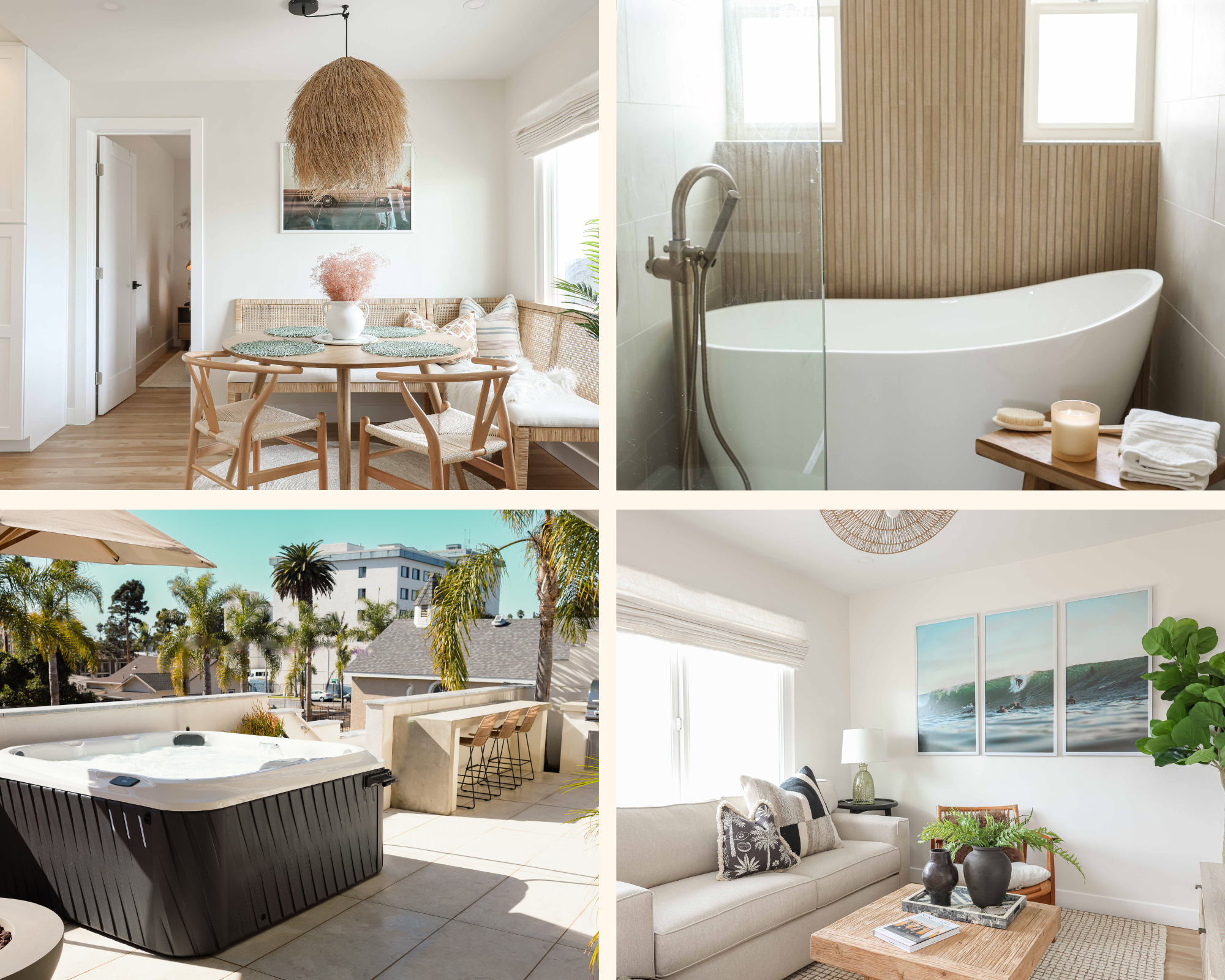 Chic Surf Lodge with Hot Tub & Ocean Views — Oceanside, CA — vacation rental