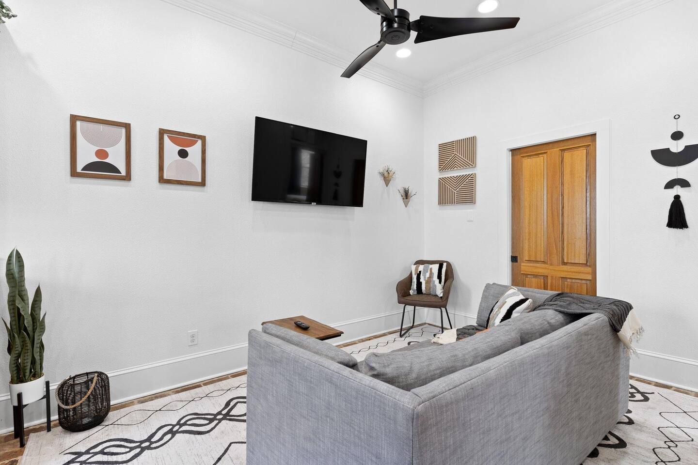 View into the living area