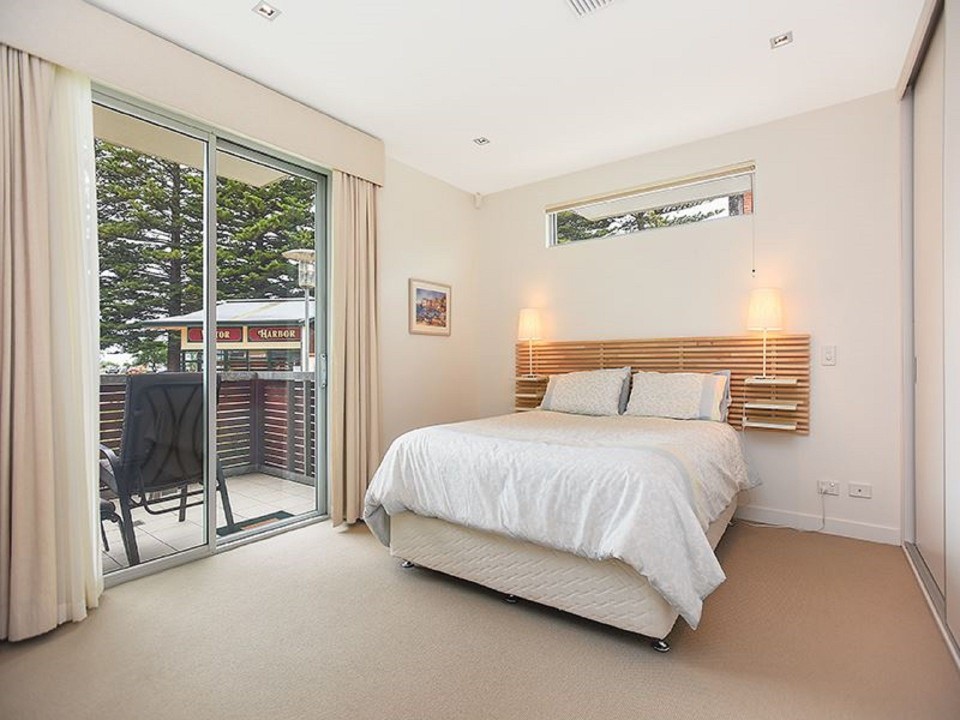 Three well-sized bedrooms sleeping up to six guests.