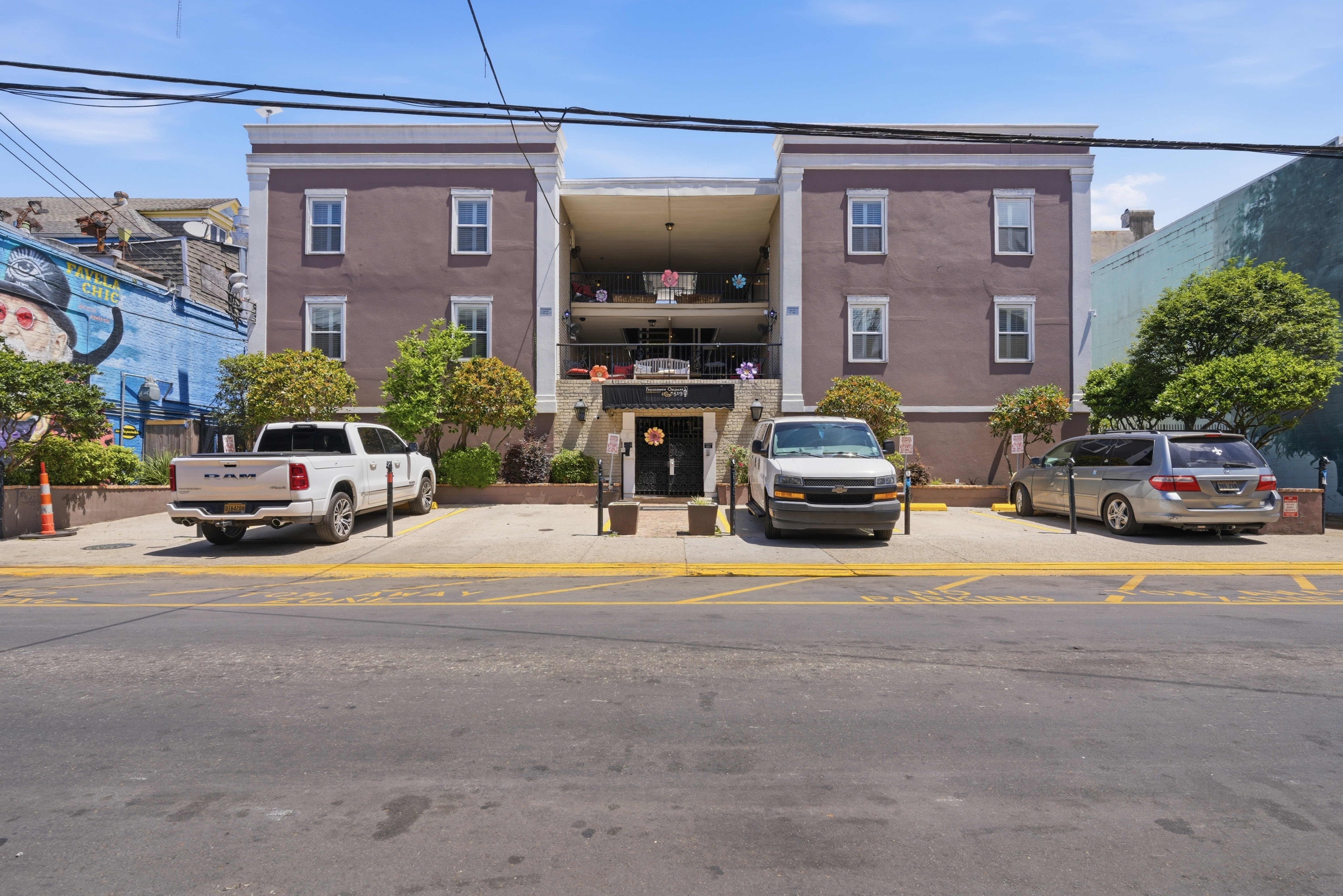 Front exterior of the building