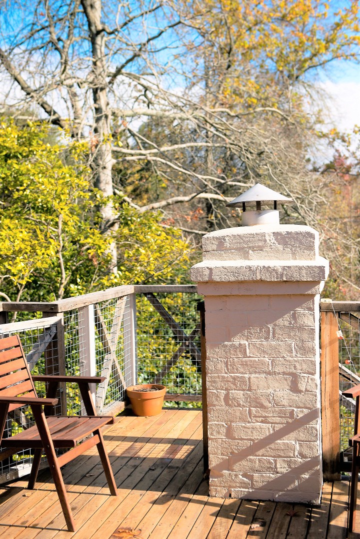 Private one-bedroom cottage nestled above original red gum home