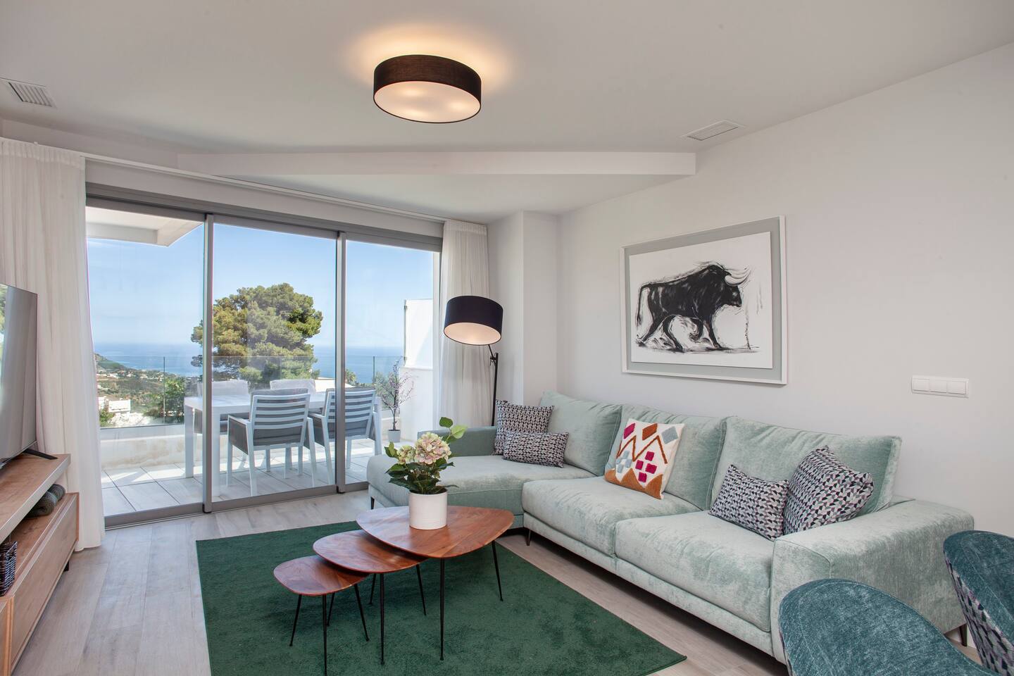 Apartment with open sea views in Mijas Pueblo — Mijas, Andalucía — vacation rental