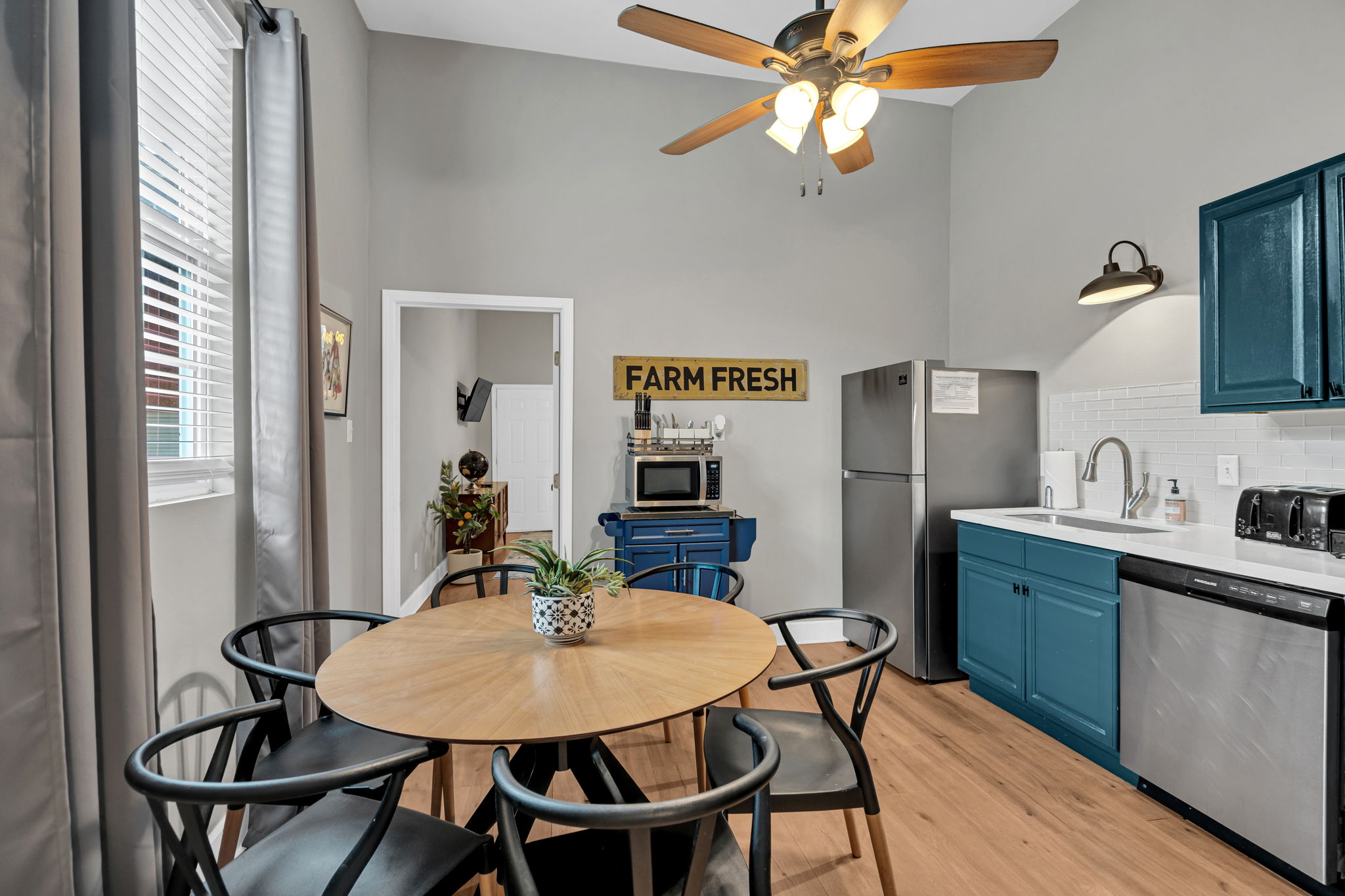 Perfect spot for coffee, meals, and conversation