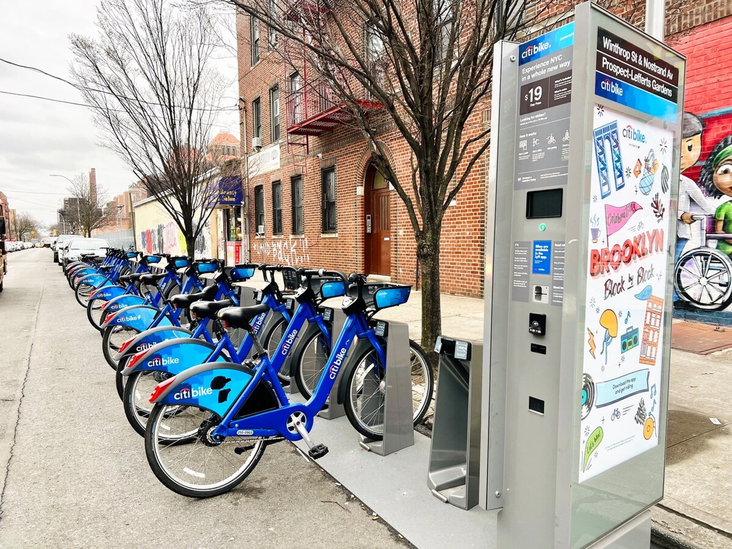 CitiBike just down the block