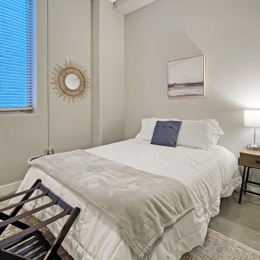 PLUSH queen bed