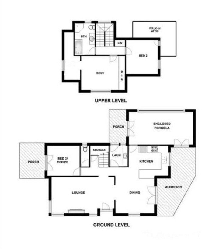 Byrne House - Floor plan