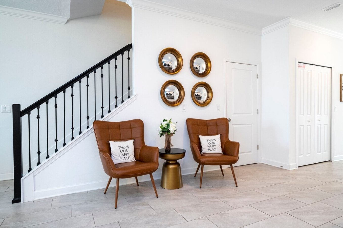 Seating area for family memories