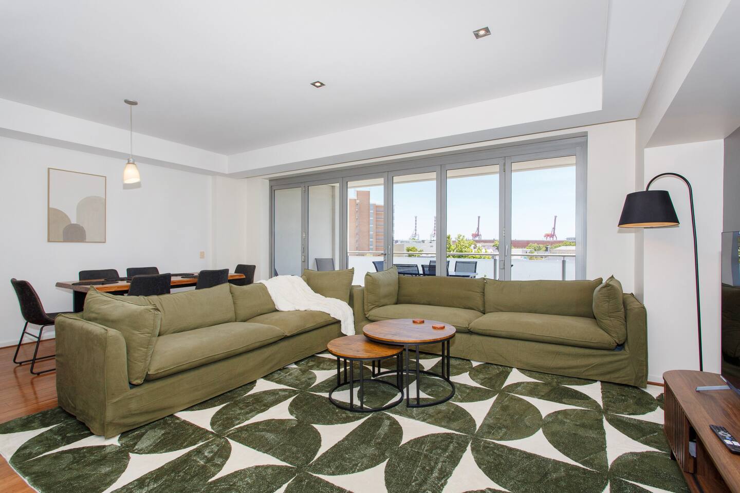 Portview | 3BR King Beds + Balcony & Port Views — Fremantle, WA — vacation rental