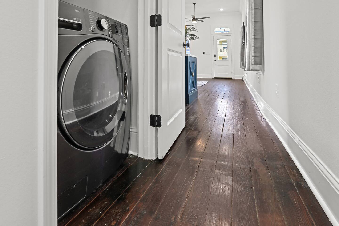 Washer and dryer in unit