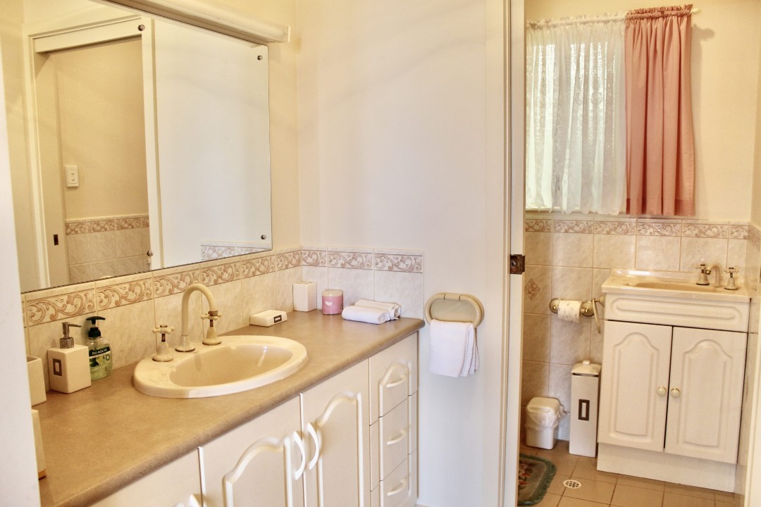 Two Full Bathrooms Including a Bathtub
Streamlines family routines and enhances comfort, particularly for longer stays.