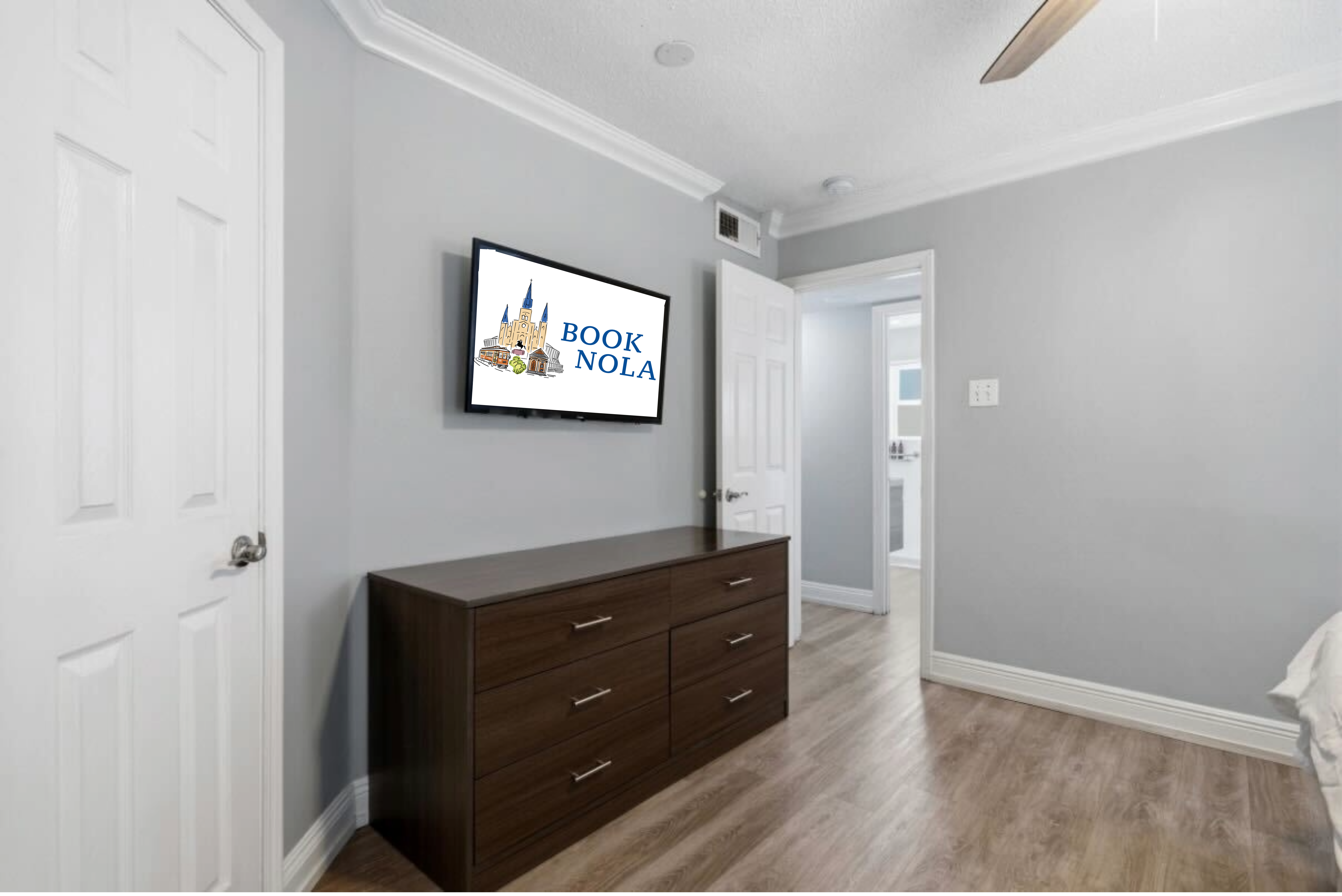 Comfortable sleeping space with soft textures