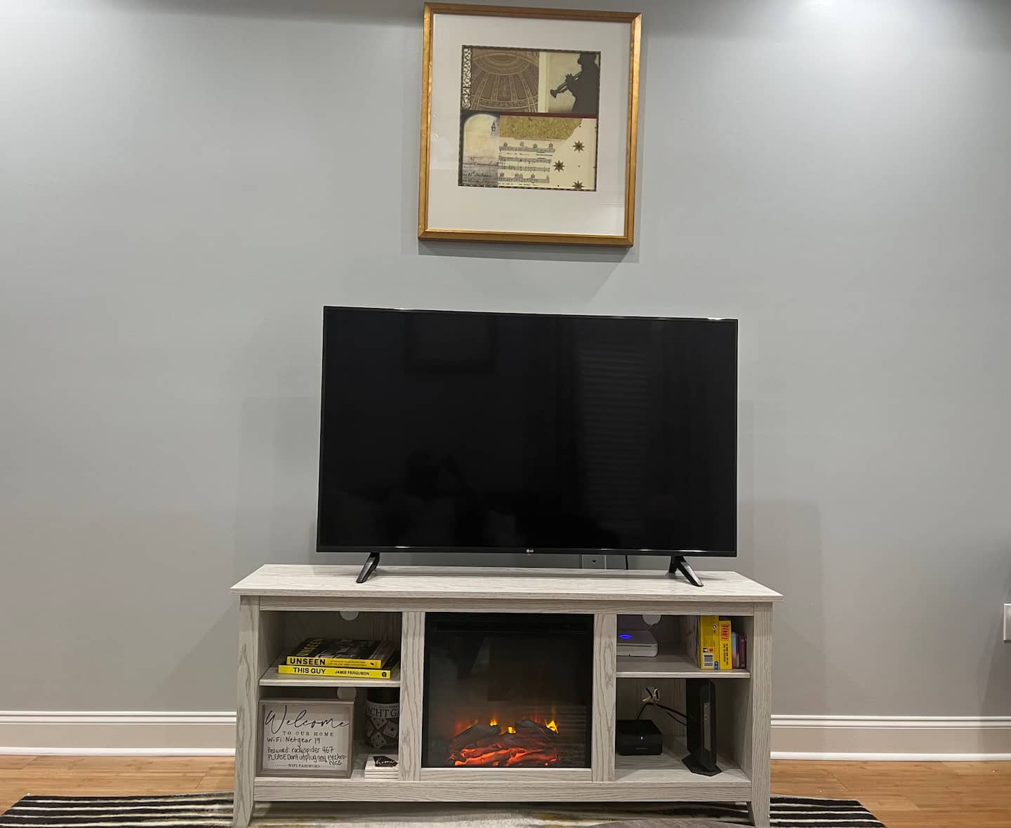 Relax after a long day of eating and drinking. Cozy up to a nice fireplace