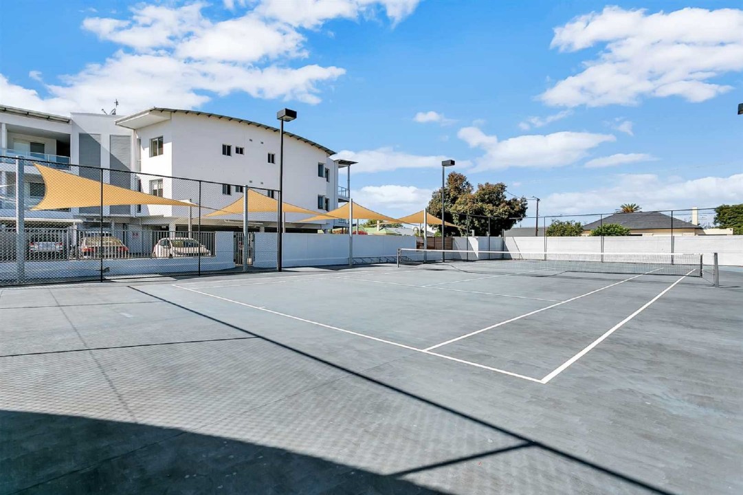 Access to a heated swimming pool, tennis court, and ping pong/table tennis facilities