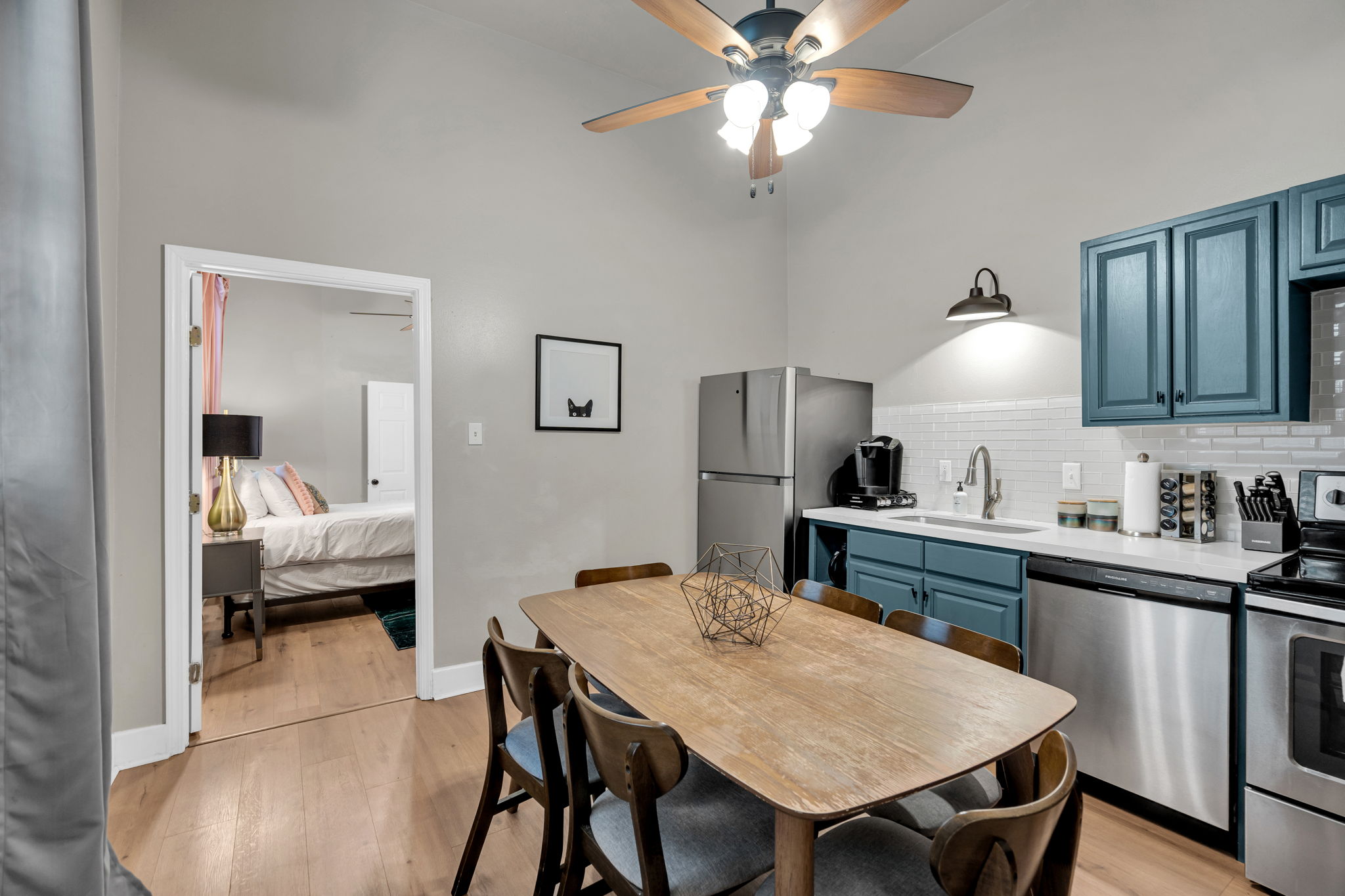 Open Living & Kitchen Layout