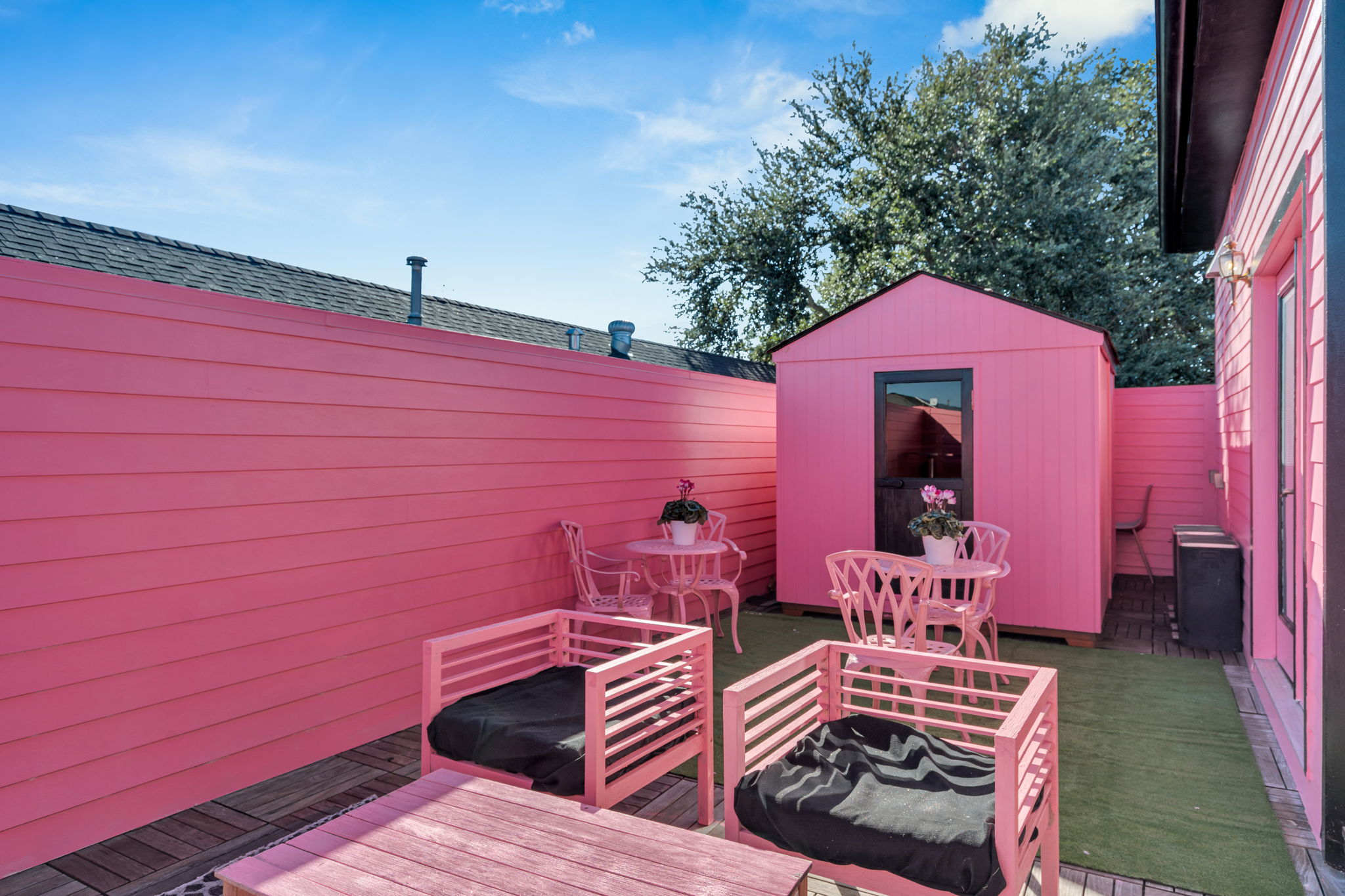 Private courtyard for relaxing