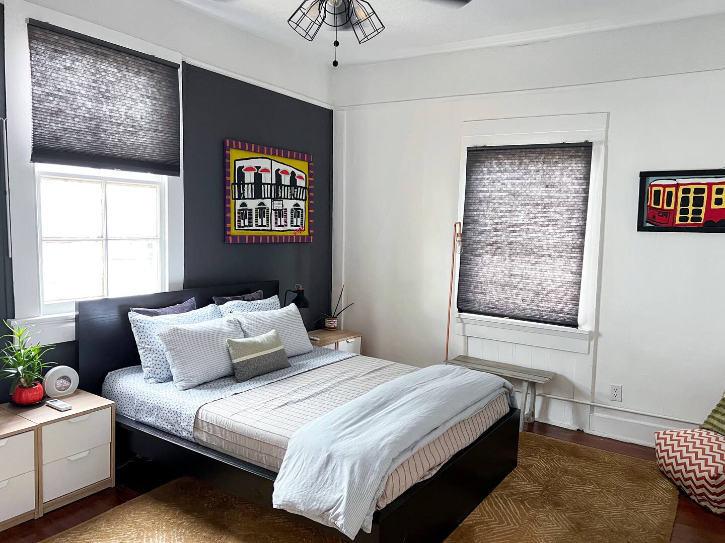 A restful retreat, showcasing a harmonious blend of style and comfort.