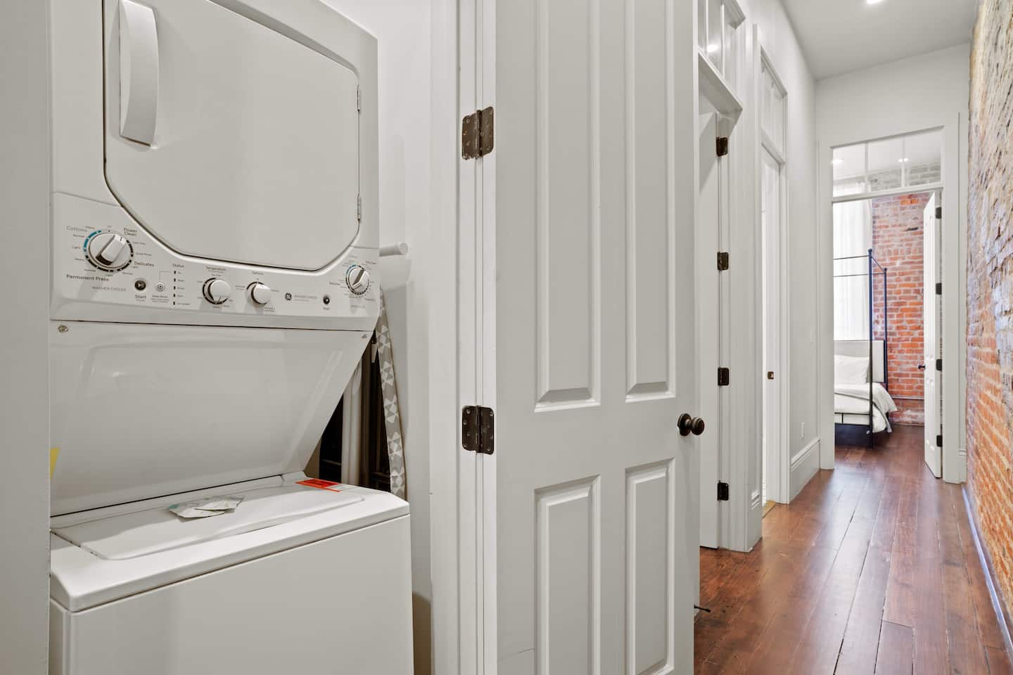 Washer and dryer in the unit