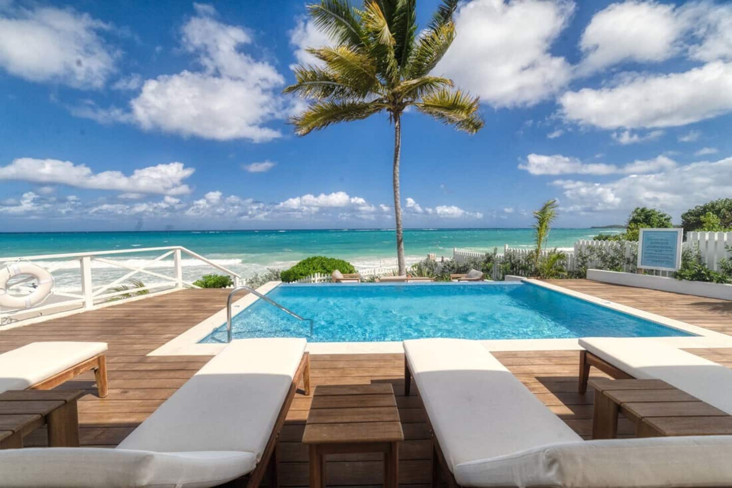 Queens 4-Beachfront Villa -pool, staff!  — Silver Sands, Trelawny Parish — vacation rental