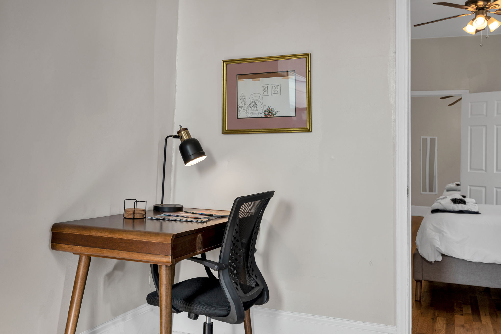 Dedicated workspace for remote work