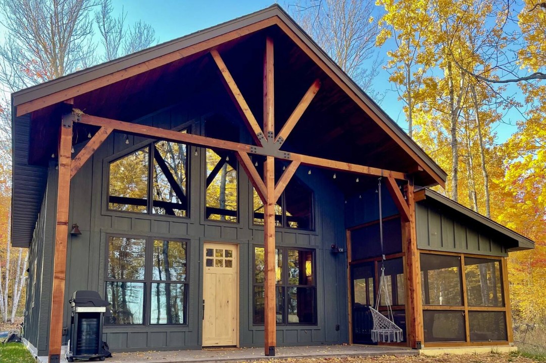 Just incredible design! These cedar beams give Cedar Ridge its name ...