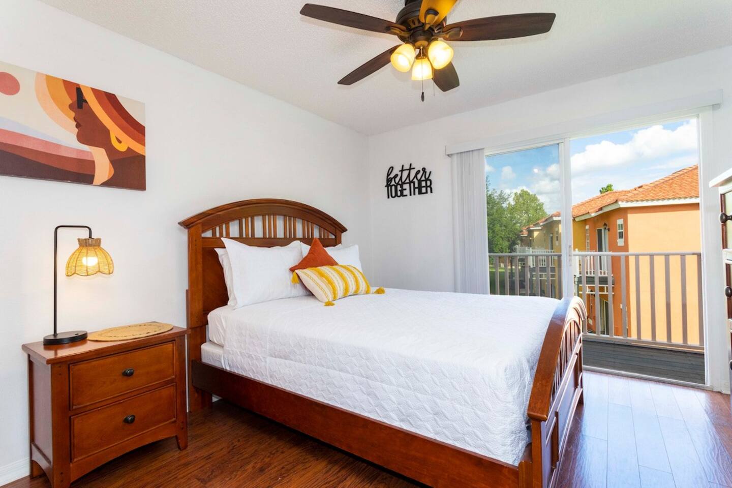 Bedroom 1. Full size bed