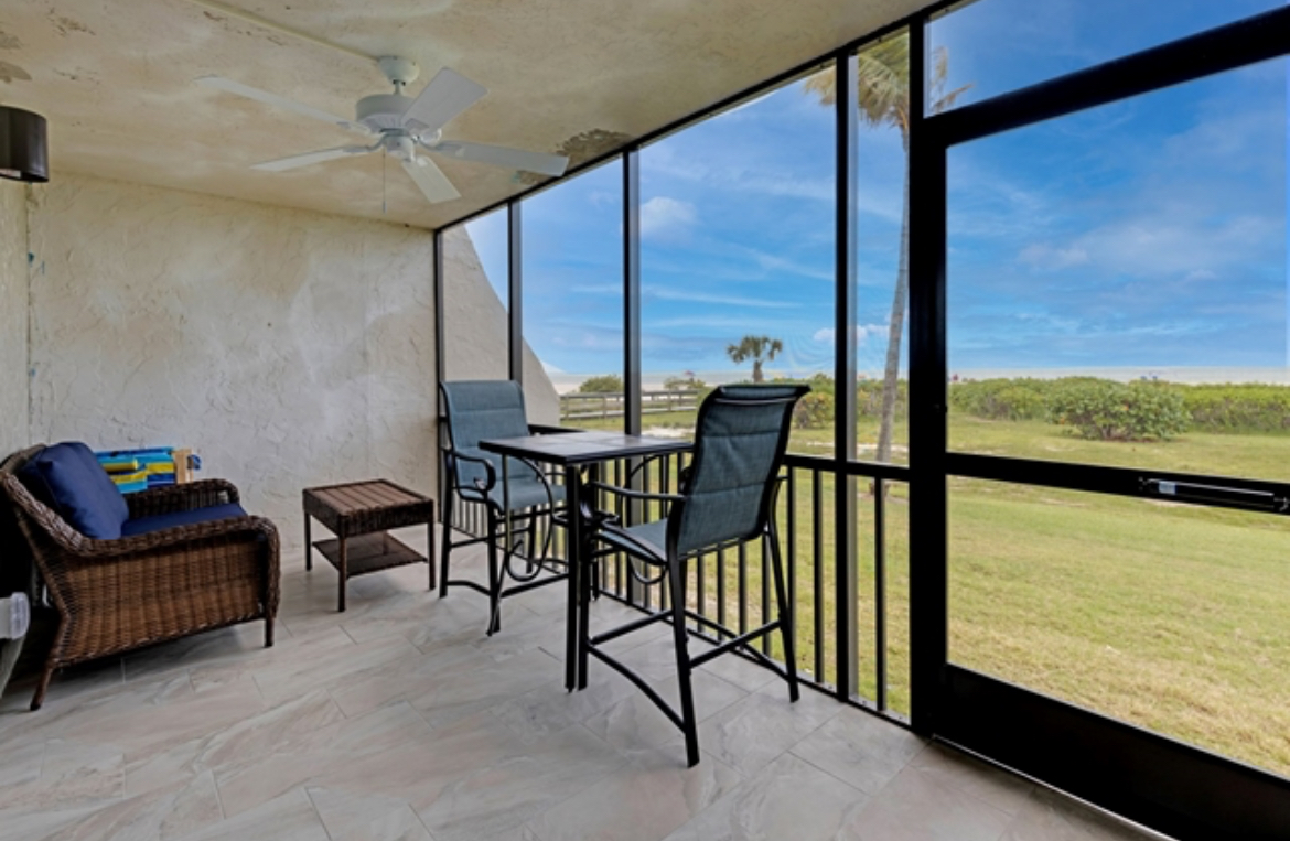 Oceanfront + Gulf Water Views 1st Floor Sanibel — Sanibel Island , FL — vacation rental