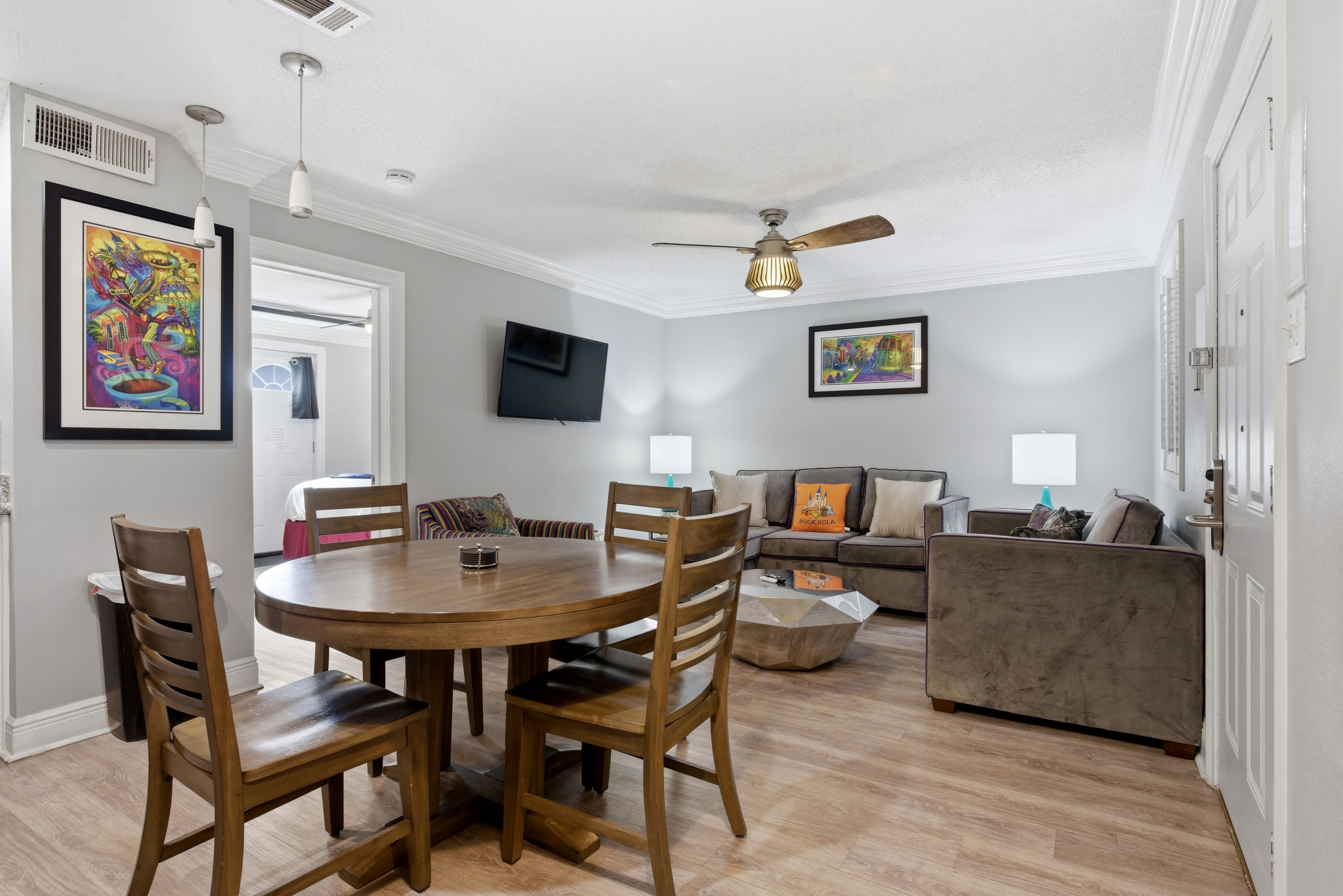 Open living area made for relaxing