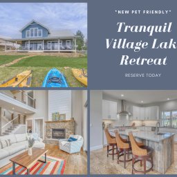 Tranquil Village Lake — Pet Friendly