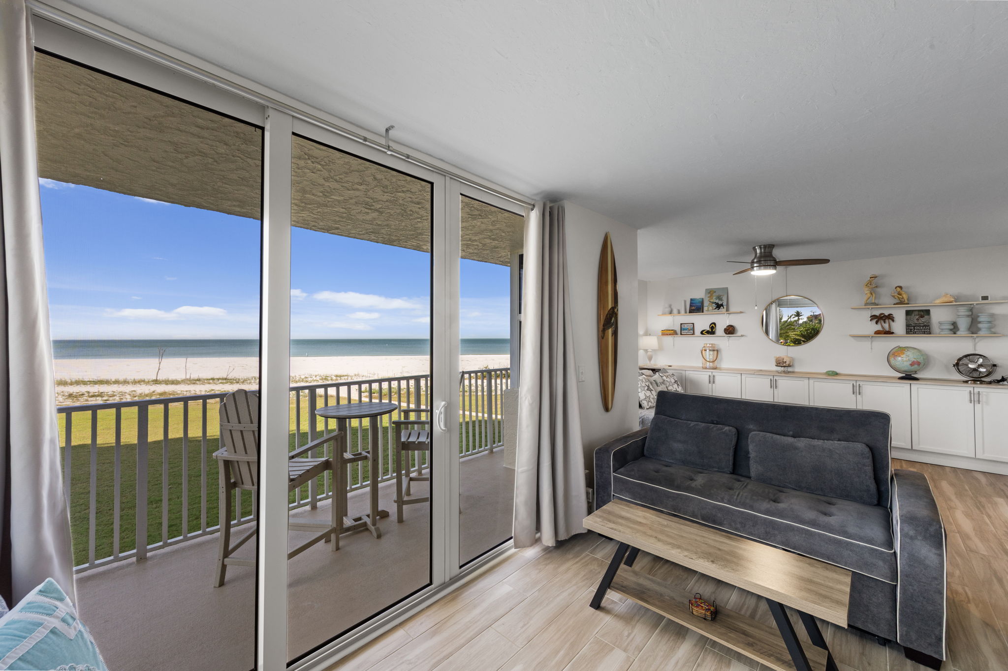 102B Gulf Water Views + 2 Bikes + Beach Items — Fort Myers Beach, FL — vacation rental