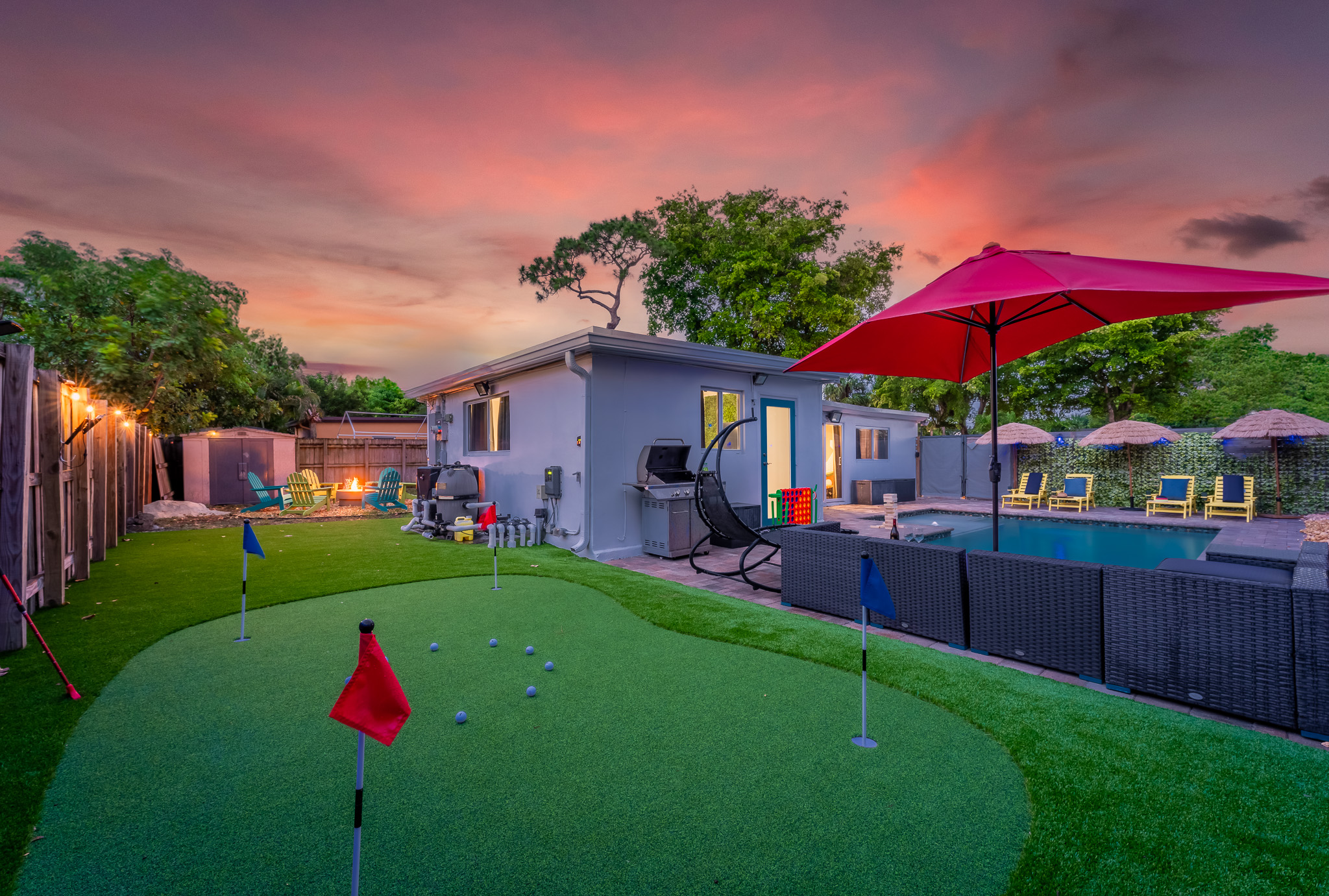 Tropical Oasis With Heated Pool And Mini Golf - Charming Escape - Pompano Beach, FL