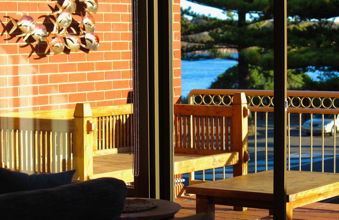 Twin Love Seat for Your Morning Coffee Ritual, or enjoy relaxed alfresco dining with coastal breezes and BBQ vibes.