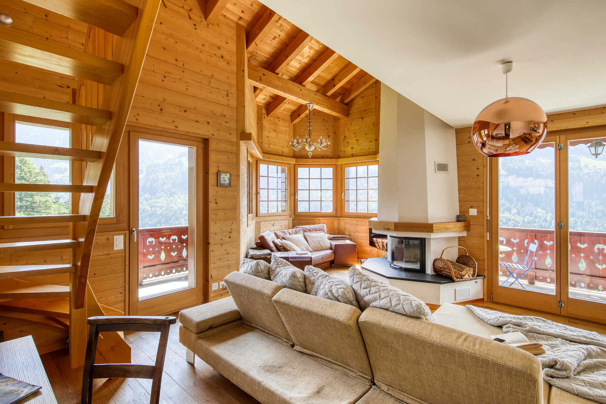 Duplex w Sauna Within the Residence in Champéry, Valais