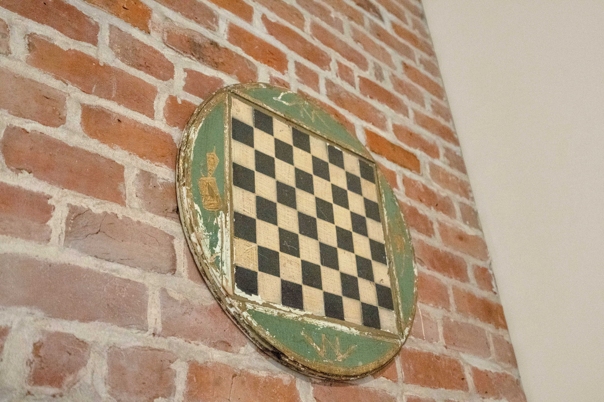 Historic wall art brings local charm to every corner.