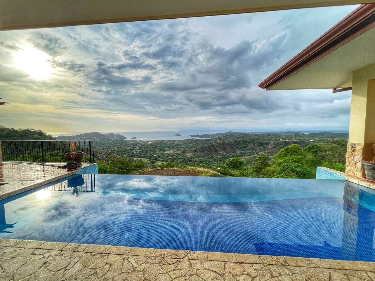 3-Bedroom Home - Vast Ocean View - Infinity Pool — Playas del Coco, Provincia de Guanacaste — vacation rental