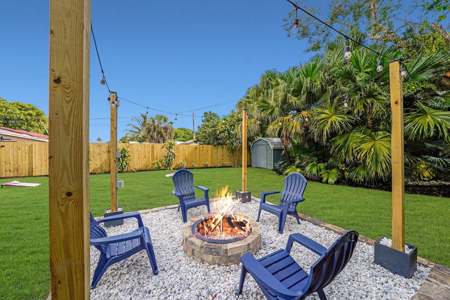 Charming Outdoor Oasis With Bbq And Coffee Station - Cozy Retreat - Bahamas