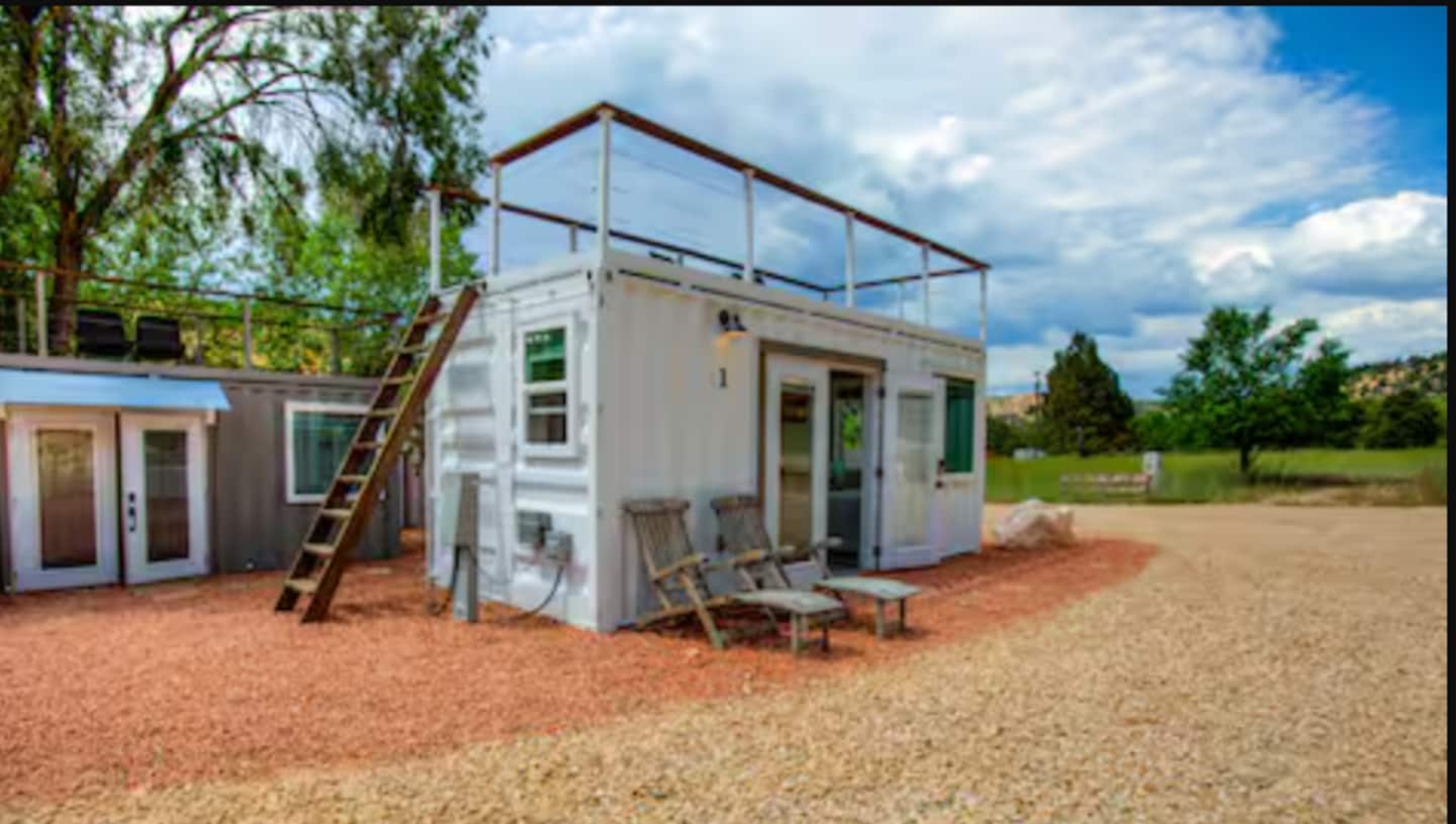 NEW! Cozy Container Home at Cliffside #1 in Orderville, UT