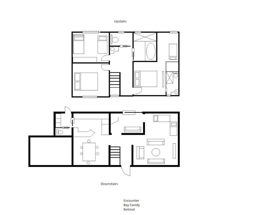 Encounter Bay Family Retreat -Floor plan