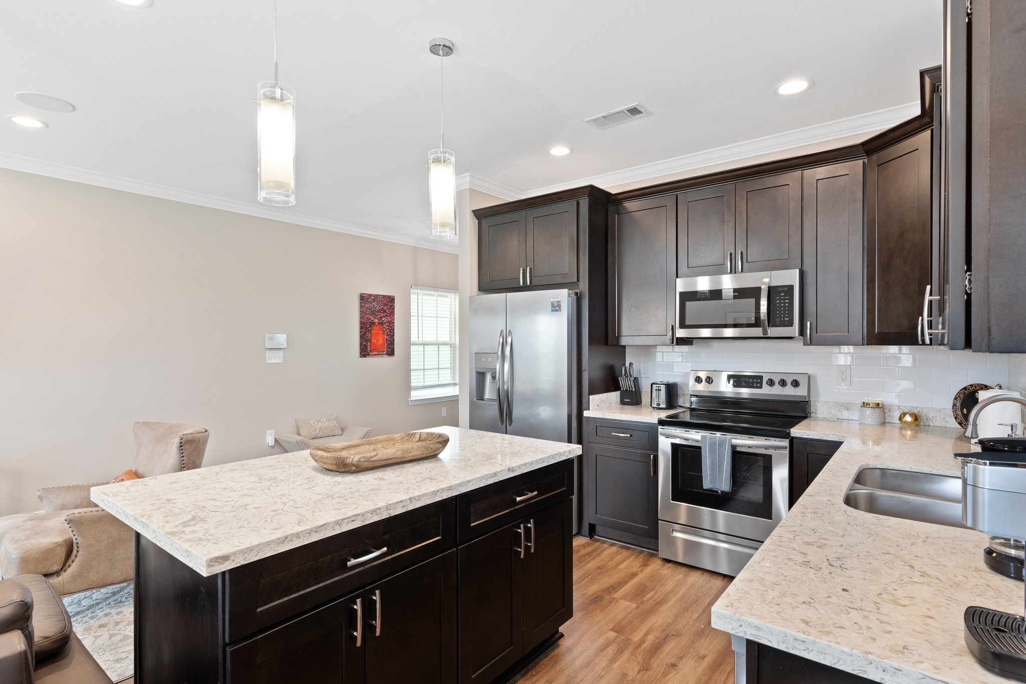 Large kitchen space