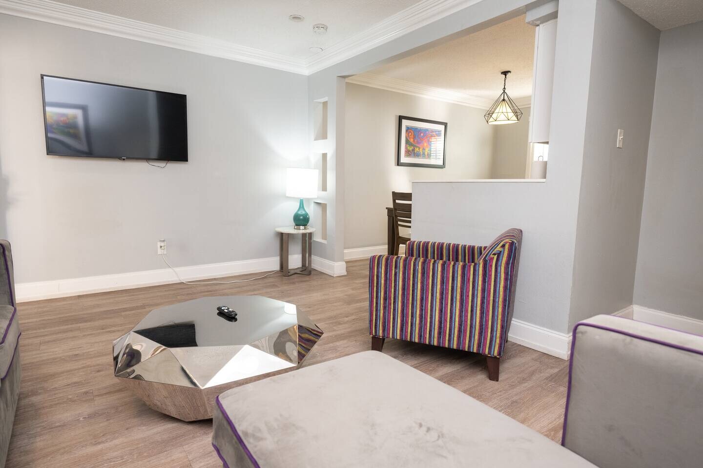 Relaxing living area