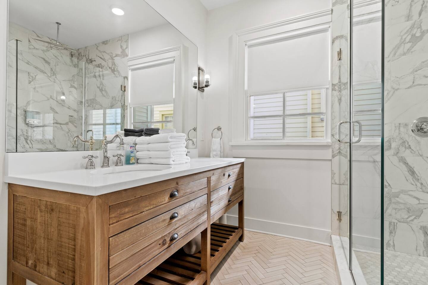 Ensuite Bathroom with walk-in shower