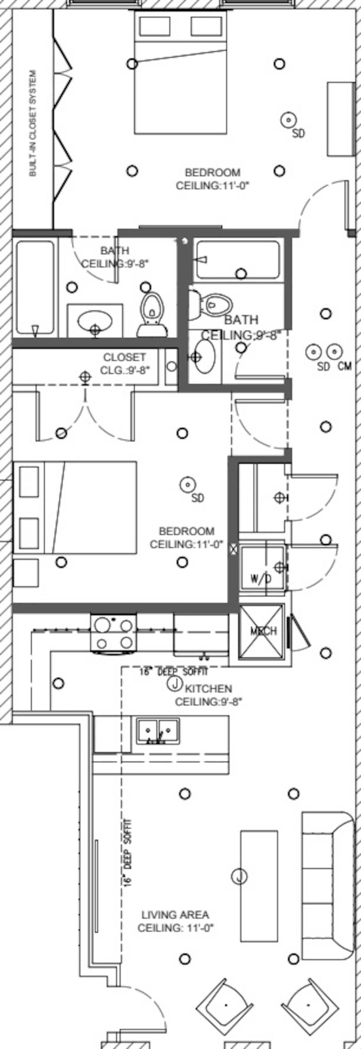 Listing Floor Plan is for listing layout reference only. Beds shown on the floor plan may not be accurate. See other photos and listing for accurate bed count and placement.