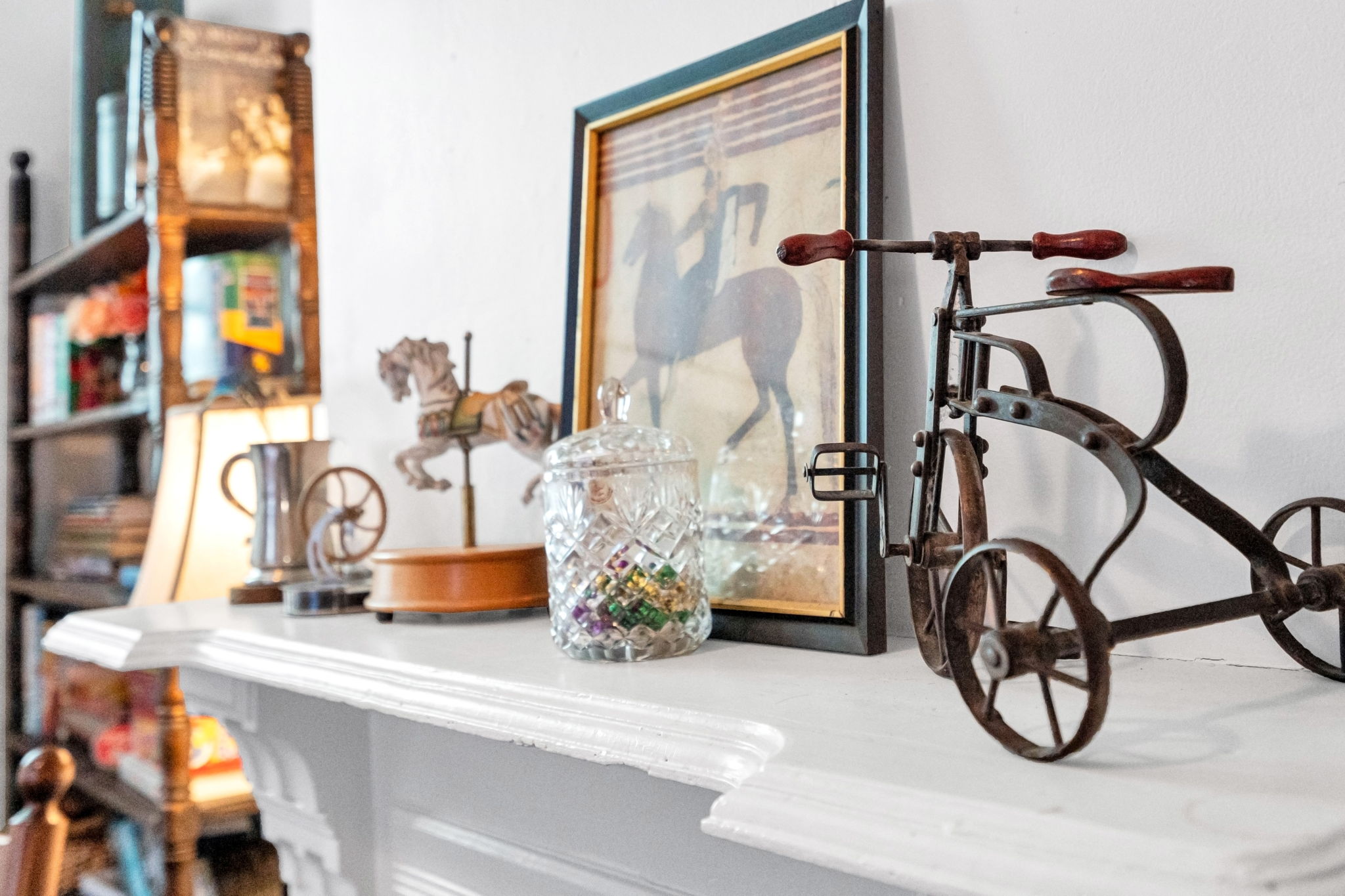 Curated décor with a touch of whimsy