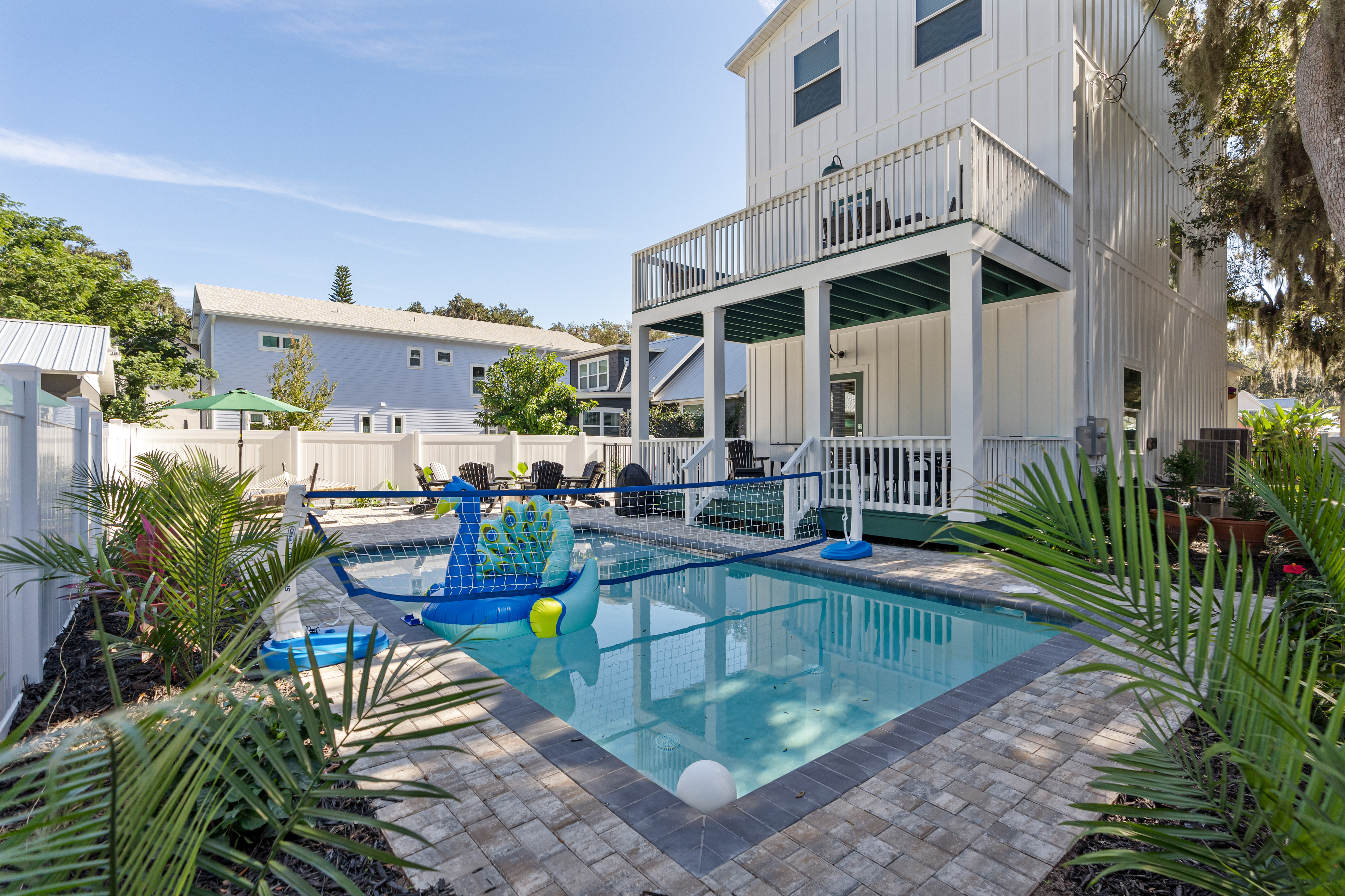Historic Uptown St Augustine 4/3 | Pool + Fire Pit — St. Augustine, FL — vacation rental