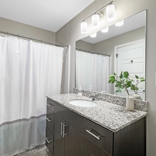 Full Bathroom with shower and tub