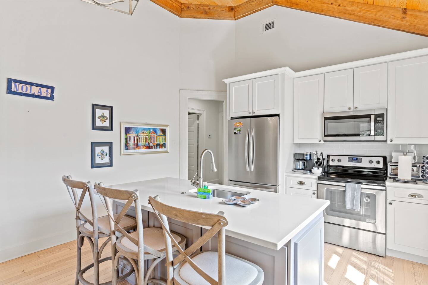 Kitchen and Dining Area equipped with all necessities