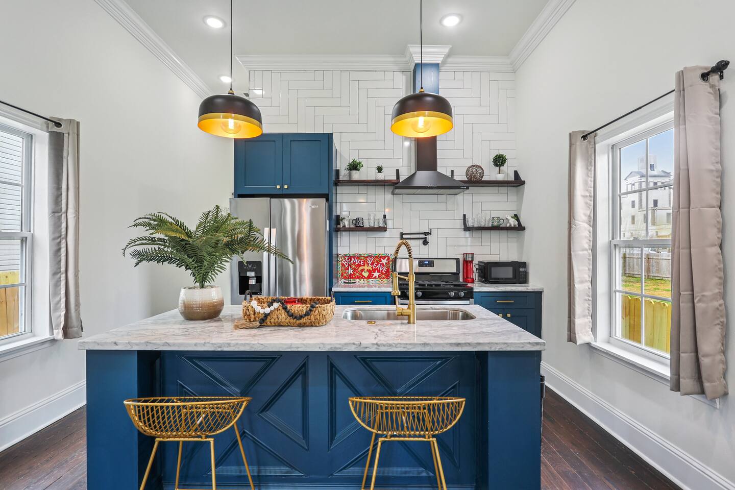 Newly renovated kitchen