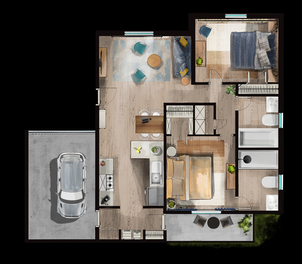 Casa Terry Unit A photo 3