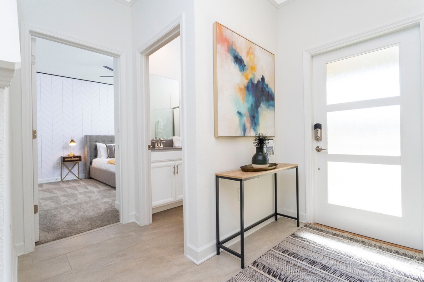 Entrance of the house