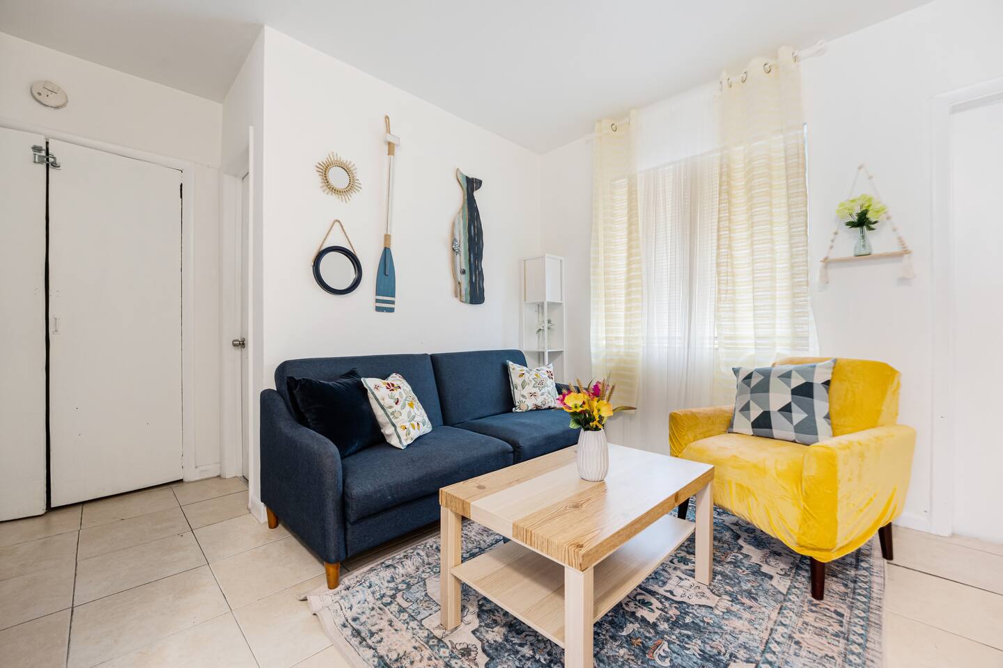 Bright and Airy Miami 1BR Apt Near Brickell — Miami, FL — vacation rental